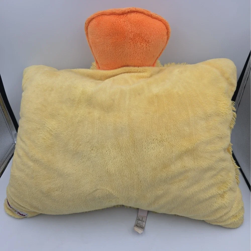 Rare Original 2009 Pillow Pet Duck Yellow Soft Plush Stuffed Animal